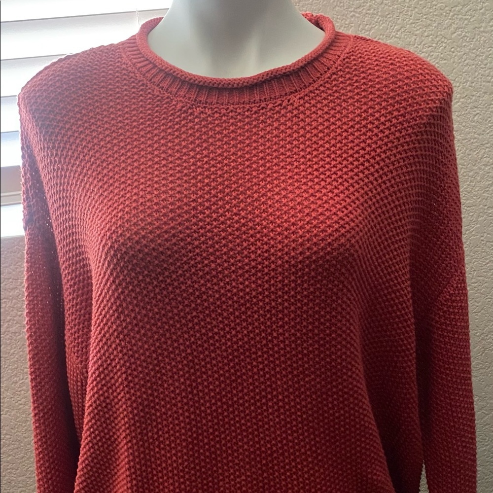 New-Knit sweater. Loose/relaxed fit.